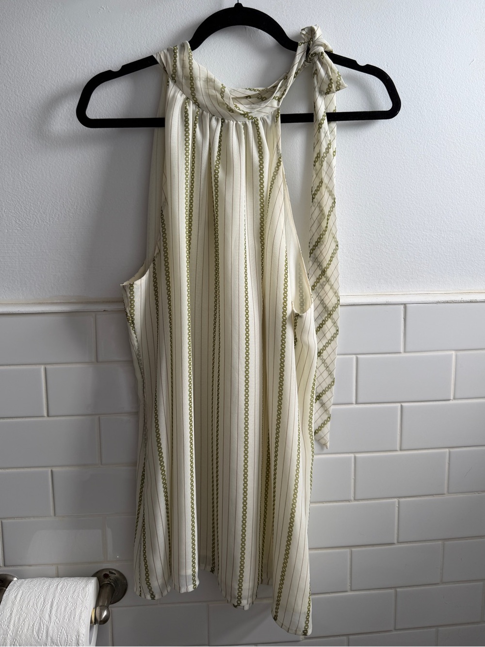Banana Republic Halter/ Tie neck top